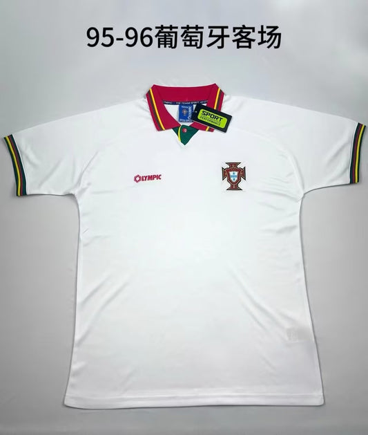 Retro Portugal Away Football Jersey 1995/1996
