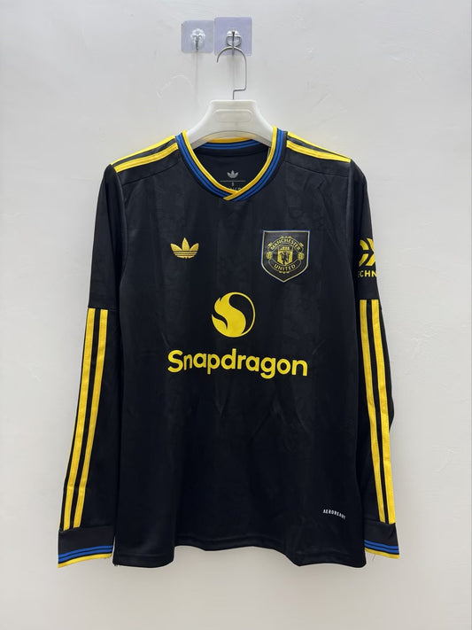Manchester United Third Away Long Fans Football Jersey 2025/2026