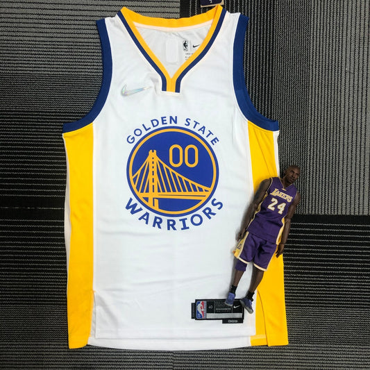 Golden State Warriors White #00 KUMINGA NBA Season Jerseys 75 Year