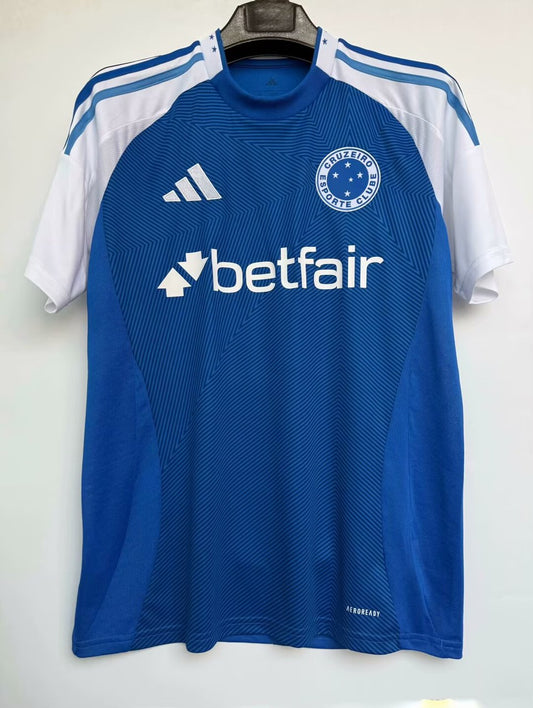 Cruzeiro Home Fans Football Jersey 2025/2026
