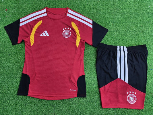 Germany Training Special Edition With Pants Set Player Red Football Jersey 2026/2027