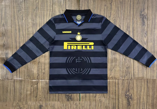 Retro Inter Milan Long Away Football Jersey 1997/1998