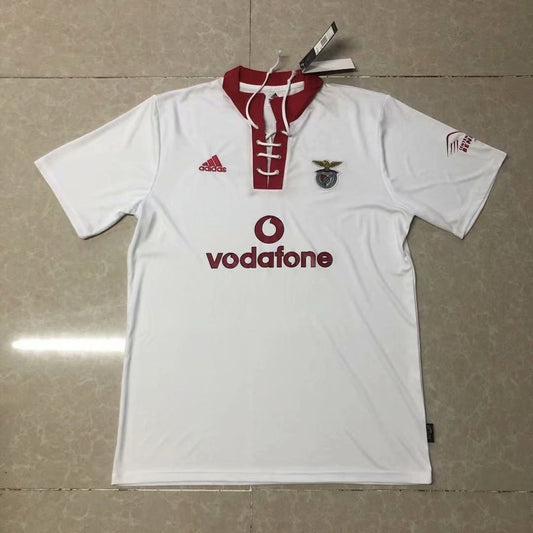 Retro SL Benfica Away Fans Football Jersey 2004/2005