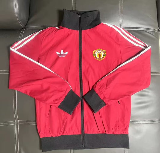 Manchester United Windbreaker Red Football Jersey 2025/2026