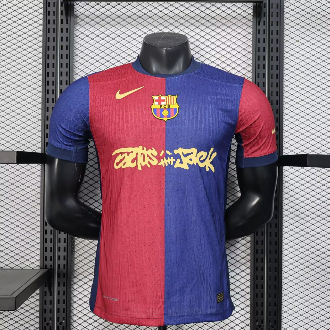 Barcelona Travis Scott Co Branded Version Special Edition Player Football Jersey 2025/2026