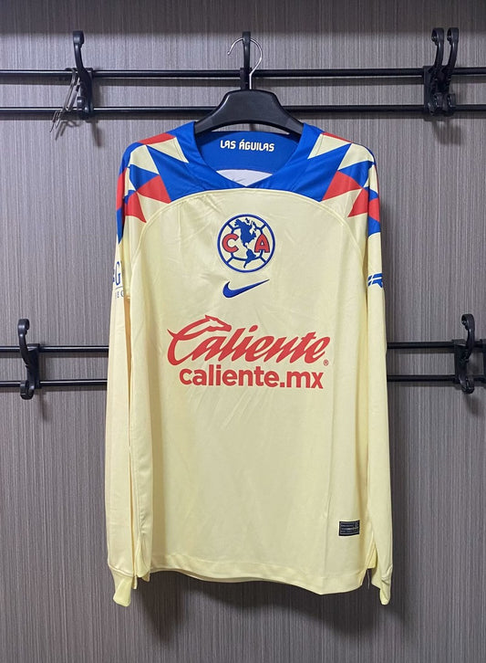 Club American Home Long Sleeve Fans Football Jersey 2023/2024