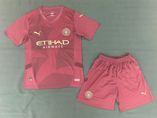 Manchester City Third Away Fans Suit Football Jersey 2024/2025