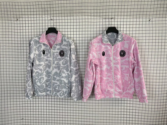 Miami Inter Two-sided Pink Grey Windbreaker 2025/2026
