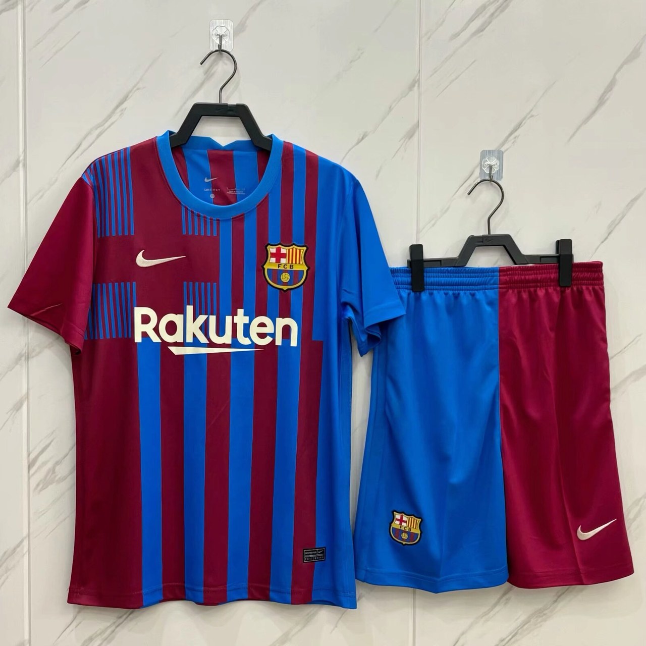 Barcelona Home Kits Suit Fans Football Jersey 2021/2022