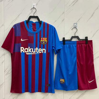Barcelona Home Kits Suit Fans Football Jersey 2021/2022