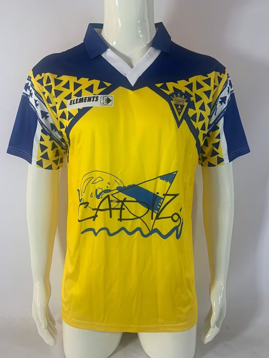 Retro Cadiz Hoime Football Jersey 1991/1992