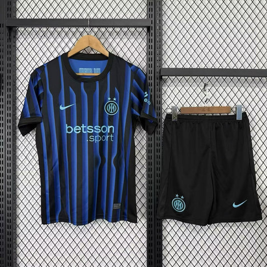 Inter Milan Home With Pants Sets Fans Football Jersey 2025/2026