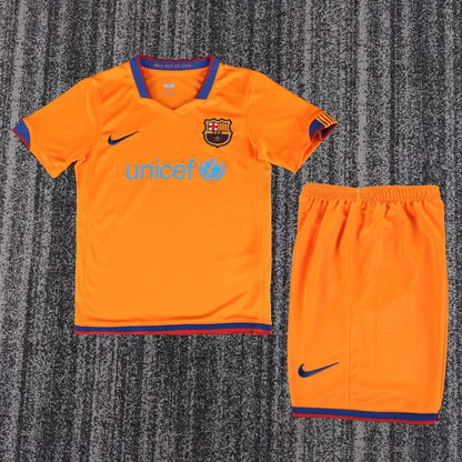 Retro Barcelona Away Kids Football Jersey 2006/2007