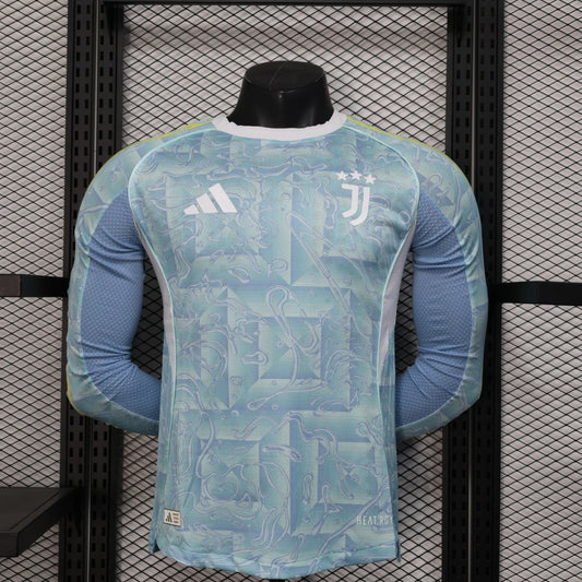 Juventus Away Long Sleeves Player Football Jersey 2025/2026