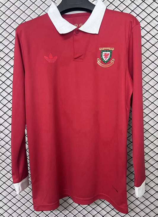 Wales Long Sleeve 150 Year Commemorative Special Edition Fans Football Jersey 2026/2027