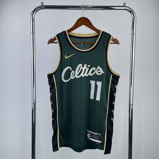 Boston Celtics City Edition Green #11 IRVING NBA Jerseys 2023
