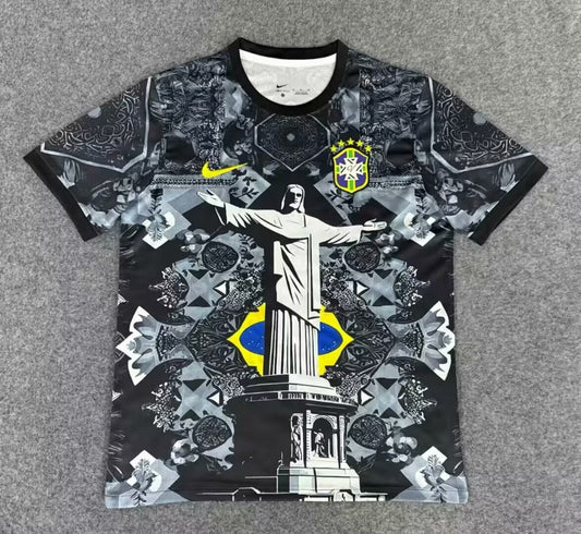 Brazil Goddess Black Fans Football Jersey 2025/2026