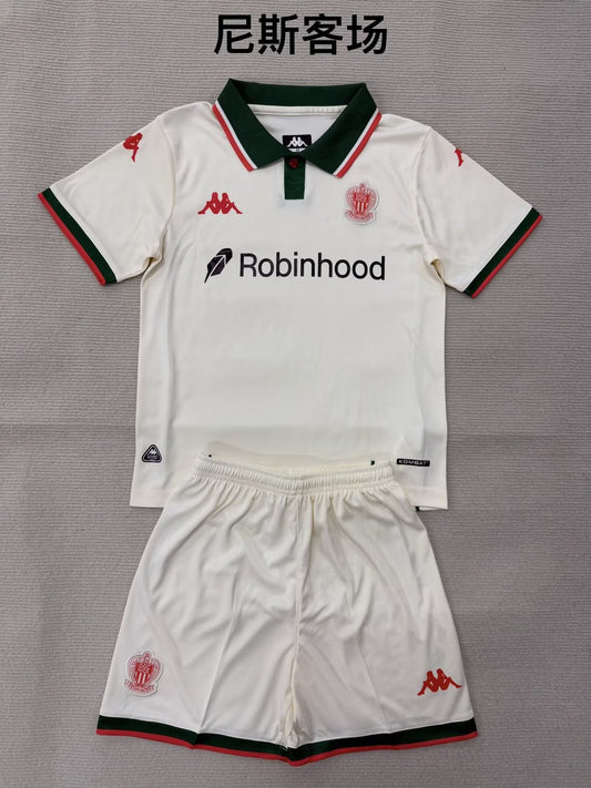 Nice Away Fans (Kids And Man ) Football Jersey 2025/2026
