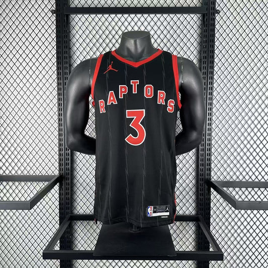 Toronto Raptors Black #3 INGRAM NBA Season Jerseys 2023
