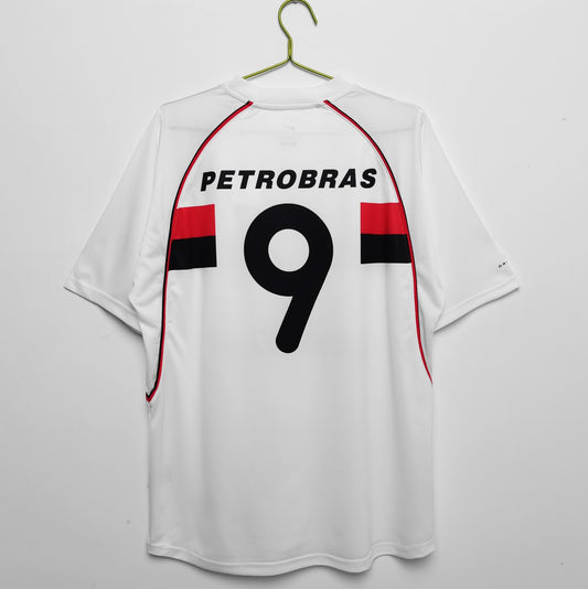 Retro Flamenco Away #9 PETROBRAS Football Jersey 2002
