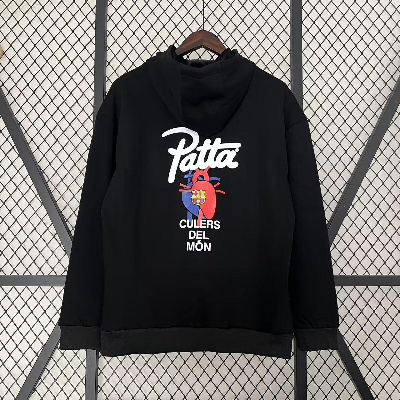 Barcelona Hoodie Black Jacket Tracksuit Football Jersey 2025/2026