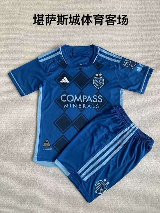 Sporting Kansas City Away Kids 1：1 2024/2025