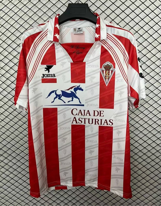 Retro Sporting De Gijon Home Football Jersey 1995/1996