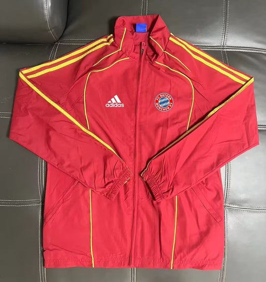 Bayern Munich Windbreaker Red Football Jersey 2025/2026