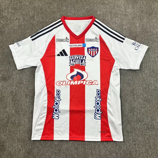 Junior De Barranquilla Home (With LOGO )Fans Football Jersey 2025/2026