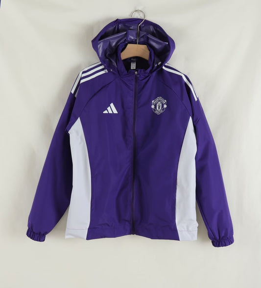 Manchester United Windbreaker Purple 2026/2027