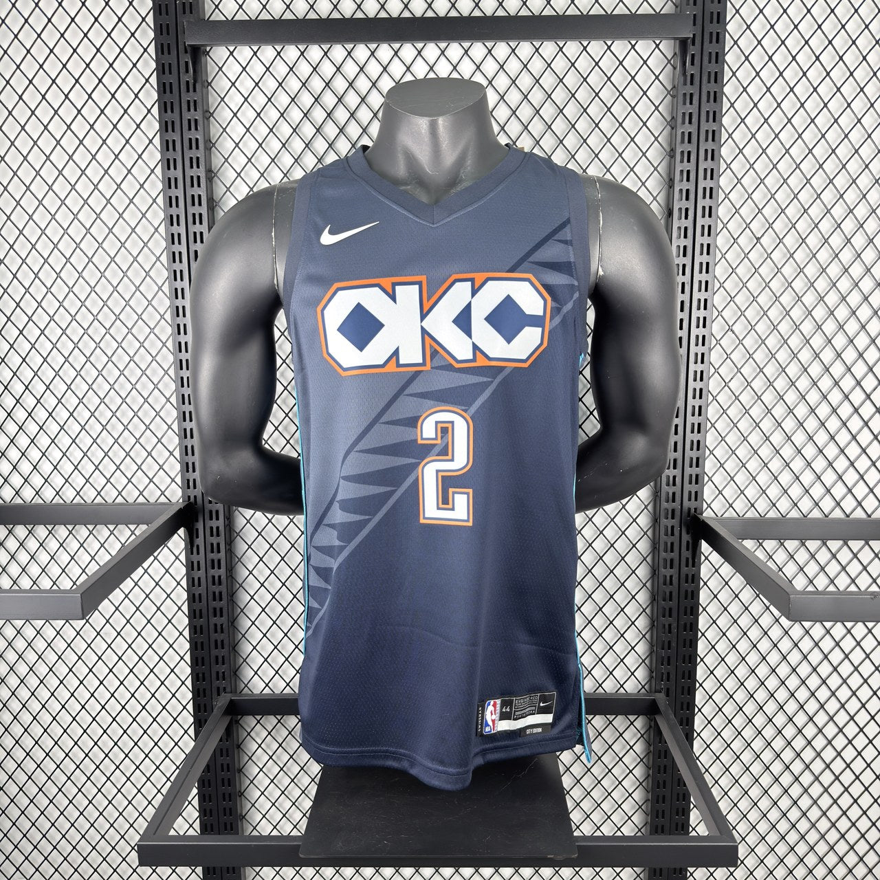 Oklahoma City Thunder Grey #2 GILGEOUS-ALEXANDER NBA Season Jerseys 2026