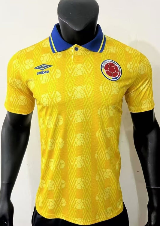 Retro Colombia Home Football Jersey 1994