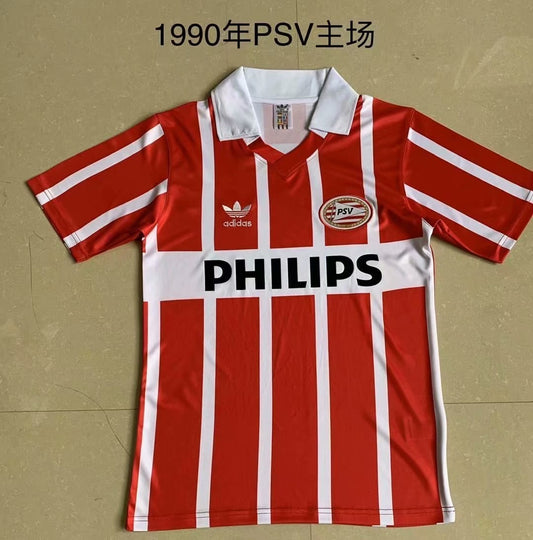 Retro PSV Eindhoven Home Fans Football Jersey 1990