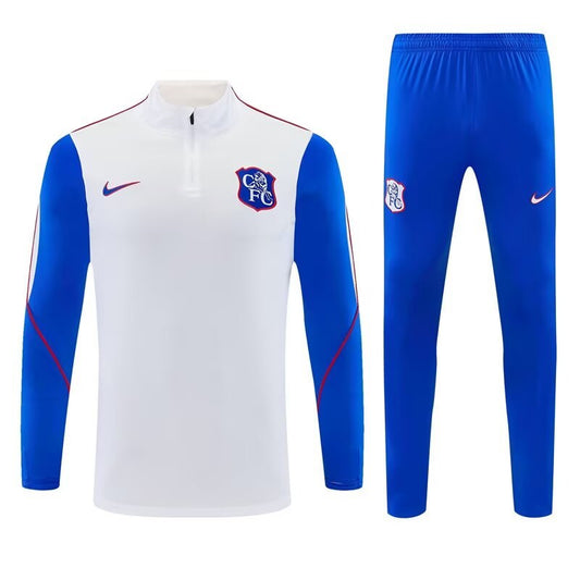 Chelsea Training Tracksuit White Blue (Kids And Man 10-2XL) 2026/2027