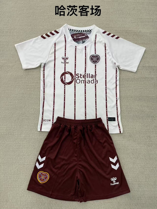 Heart Of Midlothian Away (Kids And Men ) Football Jersey 2025/2026