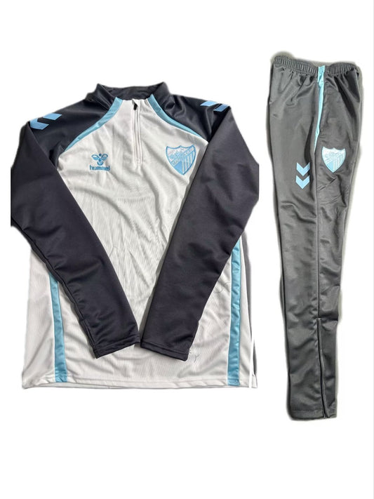 Malaga Training Tracksuit Black 2025/2026