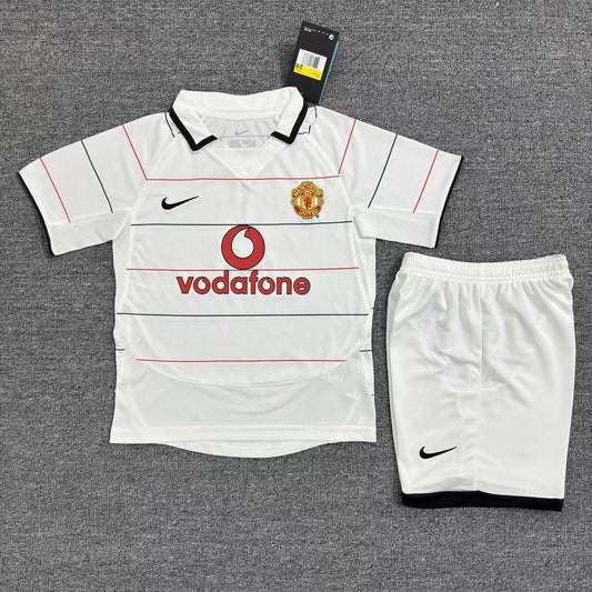 Retro Manchester United Away Kids 2003/2005