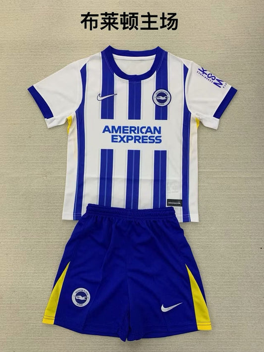 Brighton Home Kids Football Jersey 2024/2025