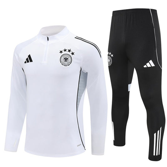 Germany Training Tracksuit White (Kids And Man ) 2025/2026