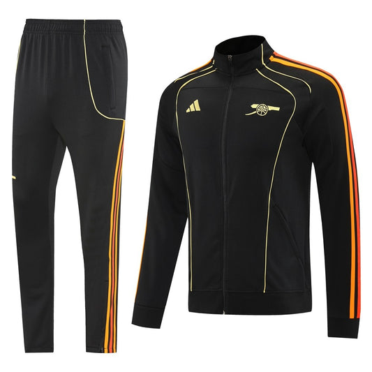 Arsenal Black Jacket Tracksuit 2025/2026