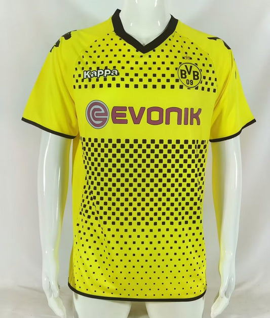 Retro Dortmund Home Fans Football Jersey 2011/2012