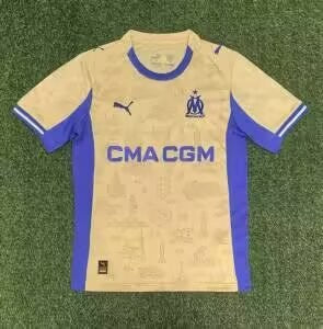 Marseille Third Fourth Away Fans Football Jersey 2025/2026