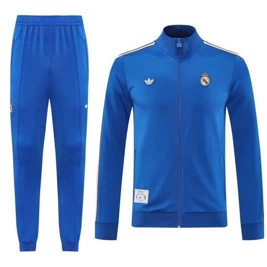 Real Madrid Blue Jacket Tracksuit 2025/2026