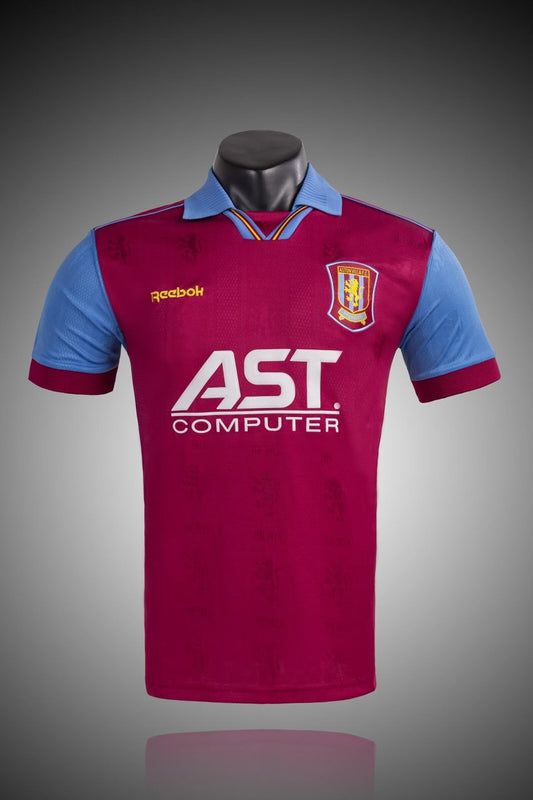 Retro Aston Villa Home1:1 Quality Football Jersey 1995/1996