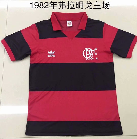 Retro Flamengo Home Football Jersey 1982