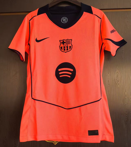 Barcelona Third Away Women Fans Football Jersey 2025/2026