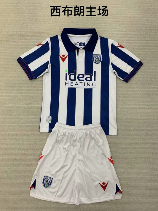 West Brom Home Kids Football Jersey 2024/2025
