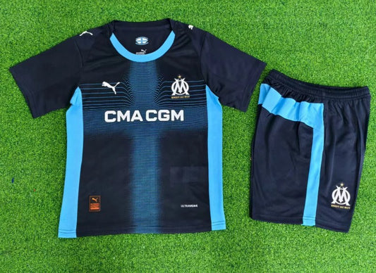 Marseille Away Kids Player 2024/2025 Football Jersey