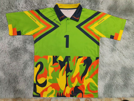 Retro Mexico Goalkeeper #1 J.campos Football Jersey 1998