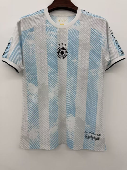 Argentina Special Edition Fans Blue White Football Jersey 2026/2027